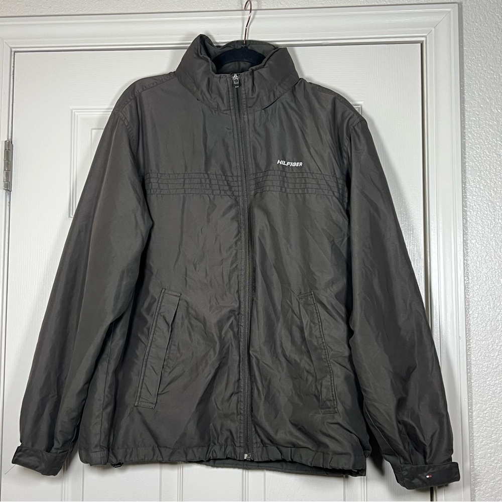 Tommy Hilfiger Brown Windbreaker Jacket